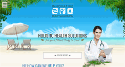 Desktop Screenshot of innovativebodysolutions.com.au